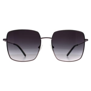 Calvin Klein CK22121S 051 licht ruthenium grijs gradiënt zonnebril