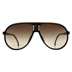 Carrera Champion/N 807 HA zwart bruin gradiënt zonnebril