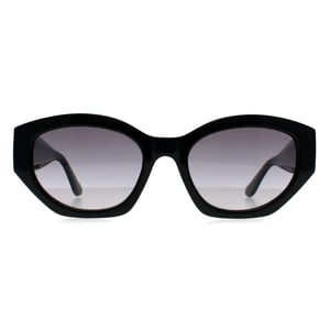 Guess Oval Womens Shiny Black Grey Gradient GF6164
