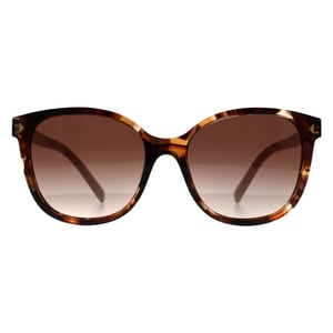 Prada Square Womens Caramel Tortoise Brown Gradient PR22ZS