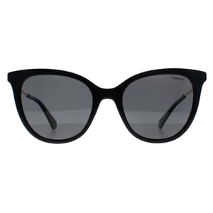 Polaroid Cat Eye Womens Black Grey Polarized PLD 4184/S/X