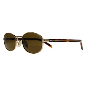 Prada PRB53S 5AK09Z gouden donkerbruine zonnebril