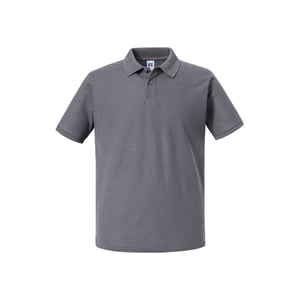 Russell Heren Authentiek Piqué Poloshirt (Konvooi Grijs)