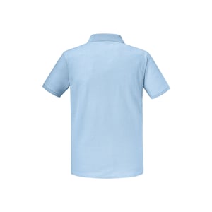 Russell Heren Authentiek Piqué Poloshirt (Hemelsblauw)