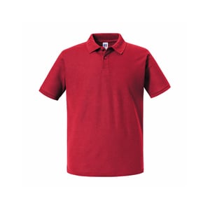 Russell Heren Authentiek Piqué Poloshirt (Klassiek rood)
