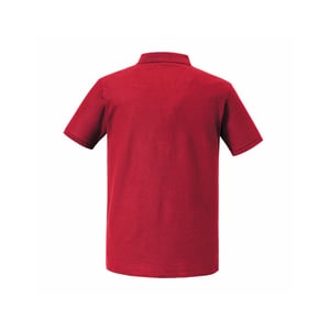 Russell Heren Authentiek Piqué Poloshirt (Klassiek rood)