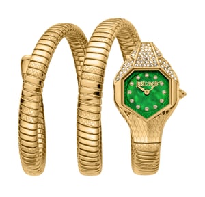 Just Cavalli Women's Snake 316L Stainless Steel Watch