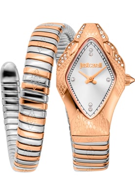 Just Cavalli JC1L306M0075 Ladies Signature Snake Watch