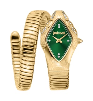 Just Cavalli Women's Snake 316L Stainless Steel Watch