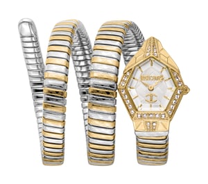 Just Cavalli Women's Snake 316L Stainless Steel Watch