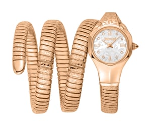 Just Cavalli Women's Snake 316L Stainless Steel Watch