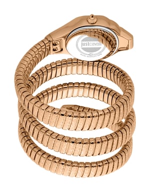 Just Cavalli Women's Snake 316L Stainless Steel Watch