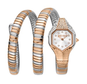 Just Cavalli Women's Snake 316L Stainless Steel Watch