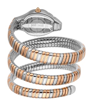 Just Cavalli Women's Snake 316L Stainless Steel Watch