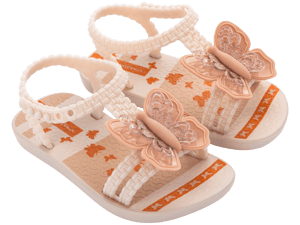 IPANEMA BUTTERFLY BABY BEIGE/BEIGE/ORANGE
