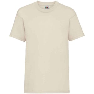 Fruit of the Loom Childrens/Kids Valueweight T-Shirt (Natural)