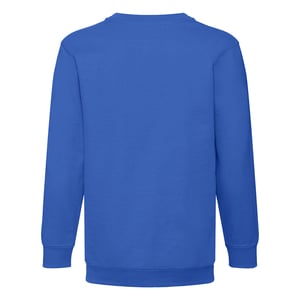 Fruit Of The Loom Kids Unisex klassieke 80/20 set-in sweater (Royaal Blauw)