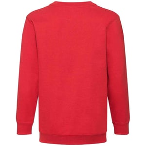 Fruit of the Loom Kids / Kinderen Klassieke Drop Schouder Sweatshirt (Rood)