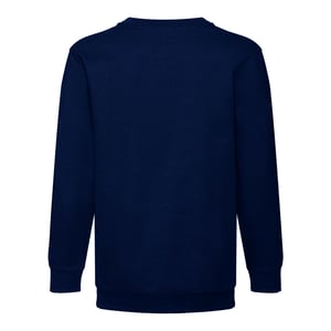 Fruit Of The Loom Kids Unisex klassieke 80/20 set-in sweater (Donker Marine)