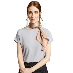 Premier Dames/vrouwenwerk Chiffon Formele Sjaal (Natuurlijk)