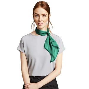 Premier Dames/vrouwenwerk Chiffon Formele Sjaal (Smaragd)
