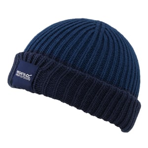 Regatta Kinderen/Kinderen Connora Fisherman Logo muts (Moonlight Denim/Navy)