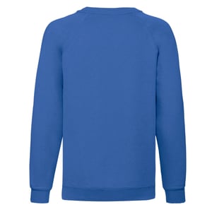 Fruit of the Loom Klassiek Raglan Sweatshirt voor kinderen/Kinderen (Koningsblauw)