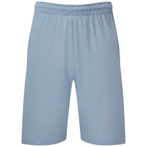 Fruit of the Loom Mens Iconic 195 Jersey Shorts (Mineral Blue)