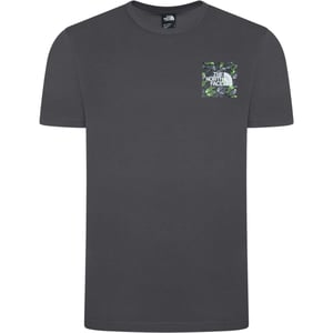 The North Face Mens M Box Exploration T Shirt Anthracite Grey