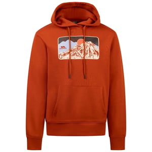 Trespass Heren Norton Mountain Hoodie (Gebrande sinaasappel)