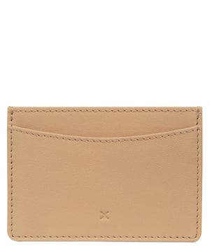 'Annalisa' Latte Leather Card Holder