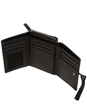 'Eugenia' Black Leather Purse