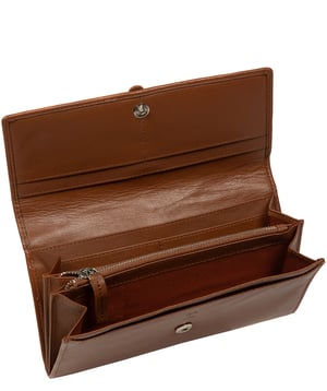 'Flavia' Tan Leather Purse