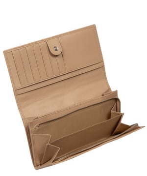 'Mirella' Latte Leather Purse