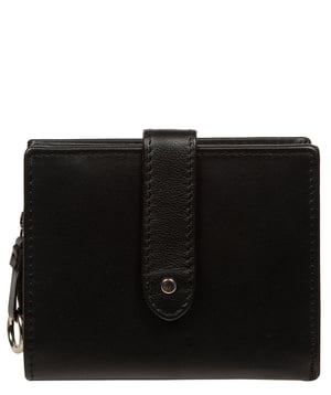 'Marcela' Black Leather Purse