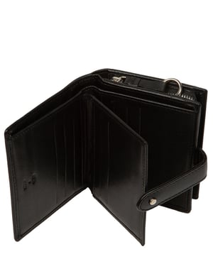 'Marcela' Black Leather Purse