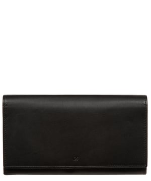 'Mirella' Black Leather Purse