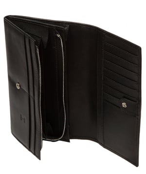 'Mirella' Black Leather Purse