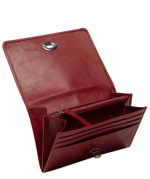 'Adriana' Red Leather Purse