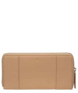 'Cecilia' Latte Leather Purse