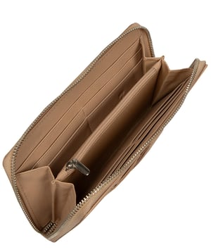 'Cecilia' Latte Leather Purse