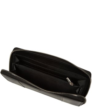 'Cecilia' Black Leather Purse