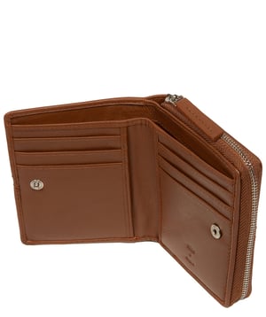 'Luciana' Tan Leather Purse