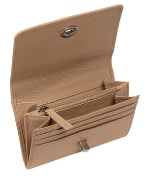 'Adriana' Latte Leather Purse