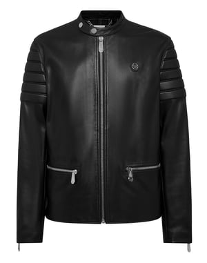 Leren Moto Jas