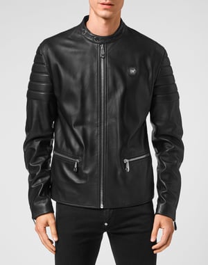 Leren Moto Jas
