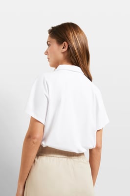 Bugatti Damen Poloshirt met applicaties