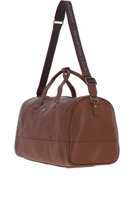 'Voyager' Real Leather Holdall
