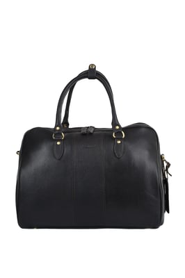 'Dante' Medium Weekend Real Leather Holdall