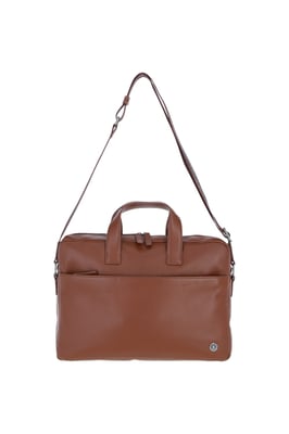 'Commandeer' Real Leather Laptop Bag
